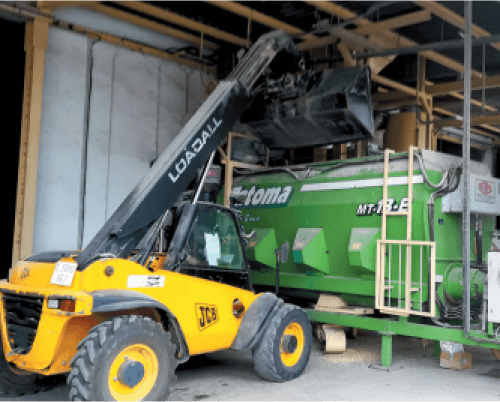 maquinaria fábrica de alimento de animales